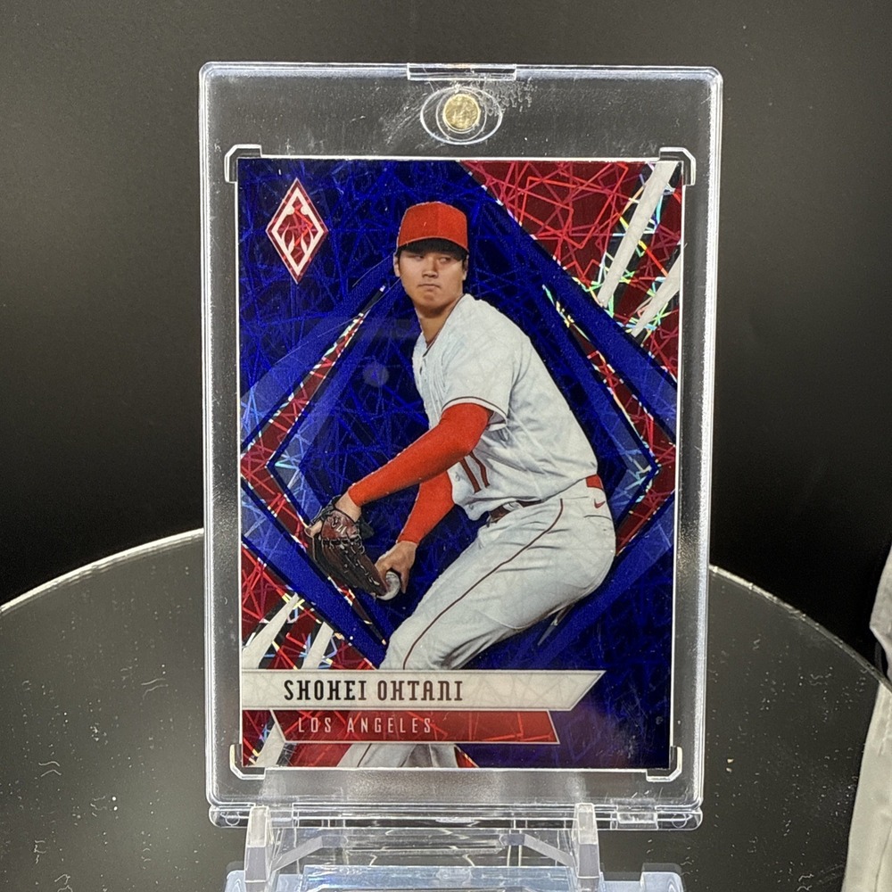 2021 Panini Chronicles - Phoenix Shohei‎ Ohtani #15 Blue Velocity